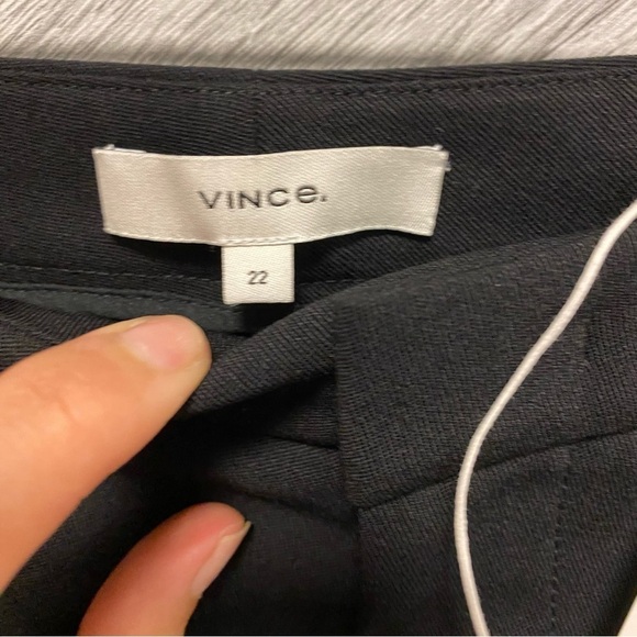 Vince | Pleat Front Wool Blend Culottes Plus Size 22 Pants NEW - Picture 5 of 15